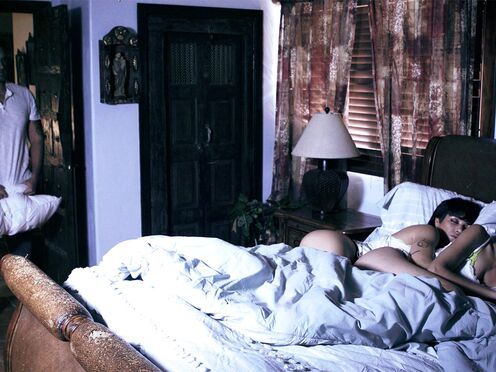 Horny step dad fucks lesbian stepdaughters pawg Latin teen Girlfriend