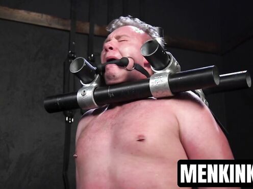 Gagged Grayson Frost bound & dominated by kinky Alex Killian