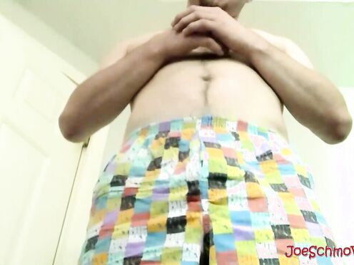 Bushy muscled gay Seg spread wide his legs & lets his meat & balls be consum