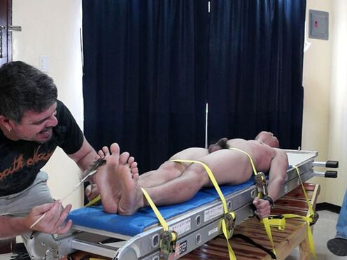 Diamond Burglar Tickle Interrogation