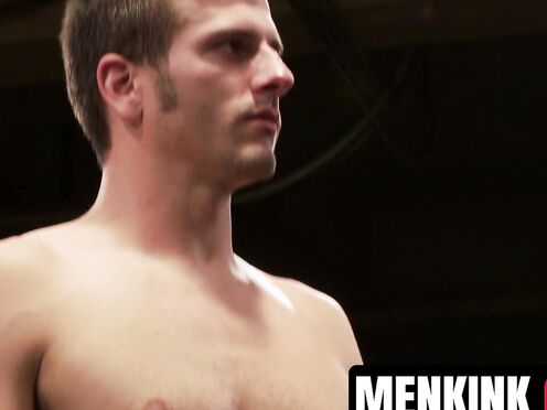 Derrek Diamond vs Brandon Monroe fight to spank & fuck the loser