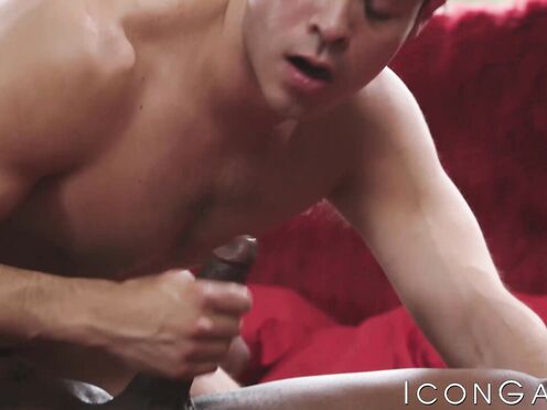 Stud Max Konnor roughly fucks the cum right out of Cazden Hunter