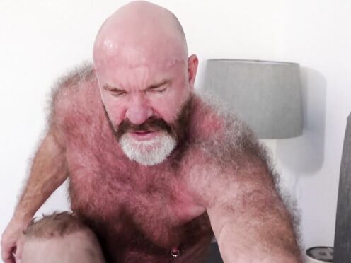 NASTYDADDY Gay Muscled Davin Strong Bottoms For Hunk Daddy Mack Austin