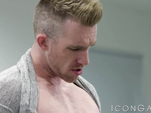 Nick Fitt loves getting his butt rammed by Aaron Bloncos cock