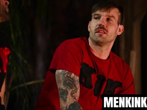 Johnny Ford gets frat revenge on Buck Richards with fireside bondage