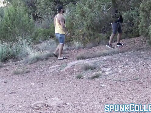 Buffed & tattooed guy bareback fucks his Asian buddy