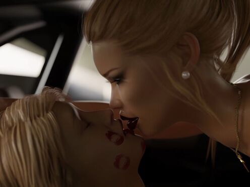 Loving Stepmommy Surprises  Boy With Slow-Deep Penetration in the Backseat