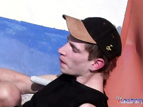 Philip Kraus Enjoys Riding Denis Raws Shaft Under The Sun