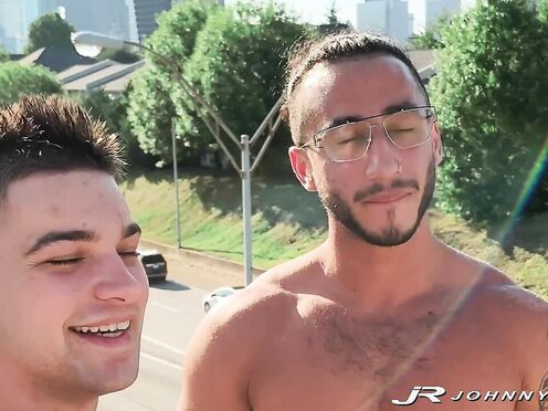 JohnnyRapid: Hunks Johnny Rapid & Xavier Cox blow & fucks each other hard