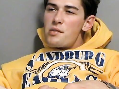 Solo butt fingering & heavy meat jerking by heartthrob Shane Allen