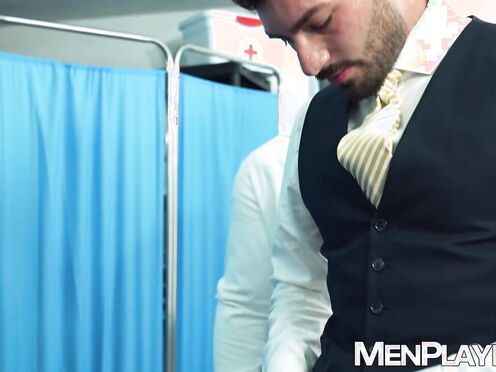 Hunky Koki Castillo has his butthole examined & plowed by Viktor Rom