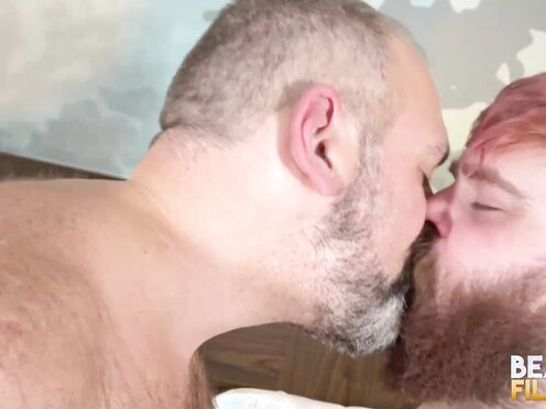 BEARFILMS Rexx Uranus Shoves Tongue & Dick Inside Devan Roy