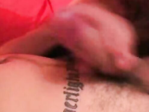 Horny Zeke pounds his booty in an anal fucking with his tatted ex Tyler