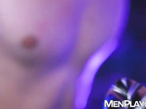 Businessman Lazzarato seduces stripper Diego Spicy to breed him
