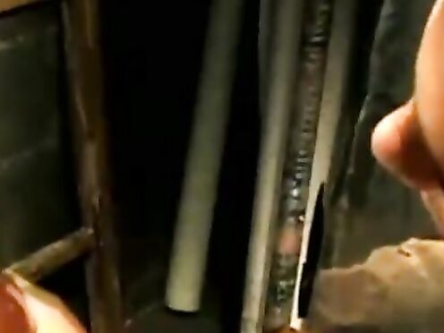 Wet & sweaty hardcore dick stroking & toy fucking by chick Steve