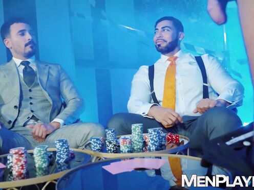 Sumbissive Mika Ayden endures breeding with Juan McCoy & Vikor Rom