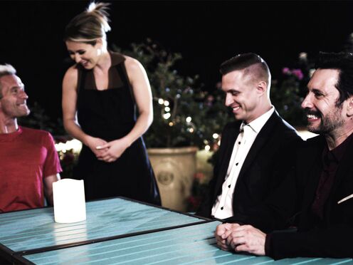 Two horny guys get back at bully by railing his teen stepdaughter