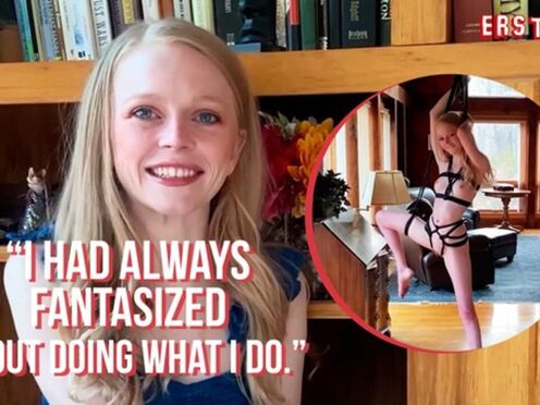 Ersties - Sexy Blonde Hot Girl Alice D Loves The Feel of Rope Against Her Skin