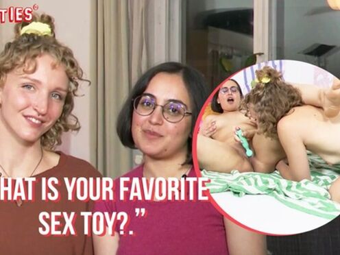 Ersties - A Hot Card Game Leads To Serafina Using Sex Toys on Jasmina