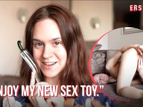 Ersties - Hot Hot Girl Anca Shoots Her First Solo Masturbation Video