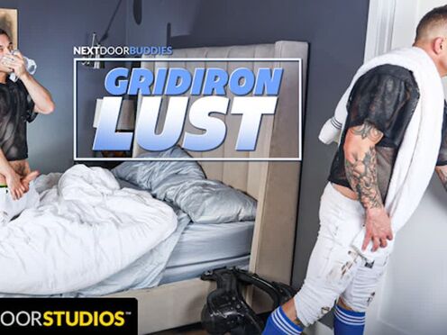 Tatted Stud Brock Gives Unshaved Andrew More Than a Whiff - NextDoorStudios