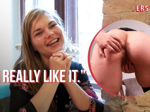 Ersties - Gorgeous Viktoria Fingers Her Bushy Twat