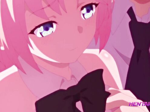 Sweet Kouhai Confesses & Gets Creampied Rough by Classmate in Club Fantasy