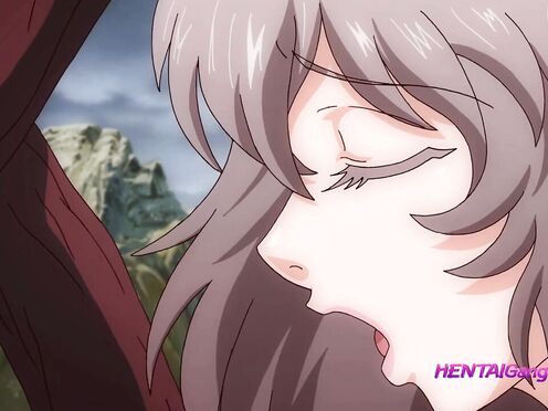 Branded Warrior Azel Gets Banged Hard & Creampied Deep in Demon Wilderness