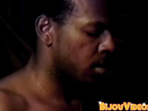 Vintage homo dudes Domino & Treat have lovemaking session which involves prick