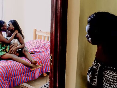Horny Ebony Roommies Enjoy Secret Affair