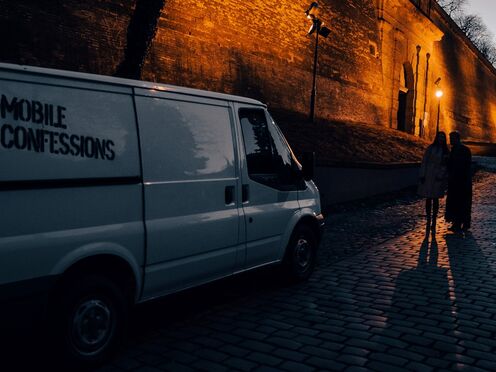 Wild Confession: Sexy Hot Girl Gets Oiled Up & Pounded in Van