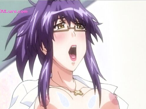 Buxom HENTAI Goddess Dominates With Big Breasts & Horny Erotic Temptations