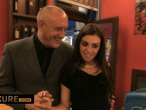 Hard ass pumping in the toilet of a cafe