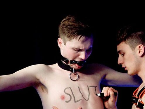 Bound Twinks - Tyler Tanner teases fucks & breeds twink Liam Evans