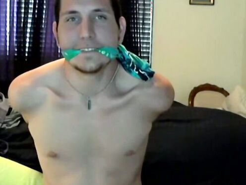 ZackRandall: Satisfying Wyatt Blaze Pleasures His Tight Booty With Dildo