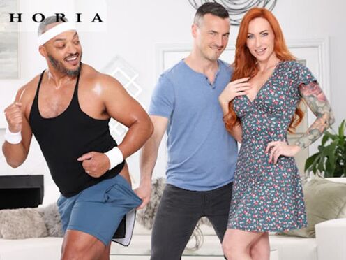 Fiery MILF Enjoys Hubby’s Prick & Neighbor’s Huge Dick