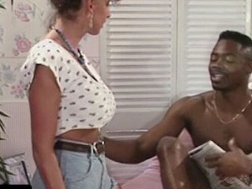 Vintage threeway with buxxom Sarah Young