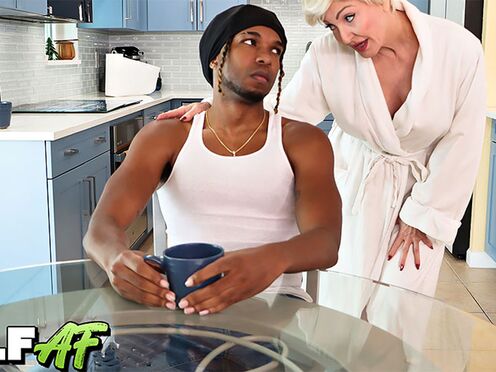 OLD WOMAN Perks Him Up! DD- White Hardcore Interracial OLD WOMAN