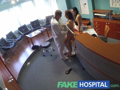 Nurse Seduces Patient with Cunt-Licking Pleasure