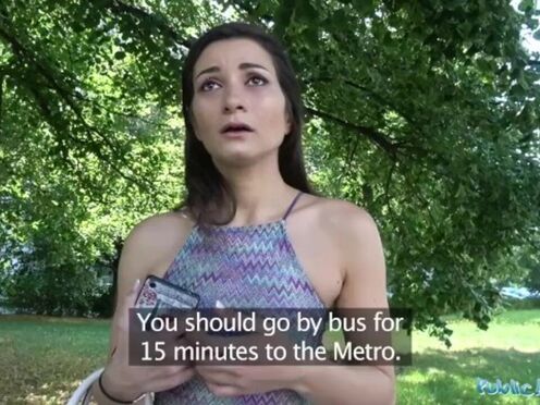 Hot Italian Fucks Stranger Outdoors