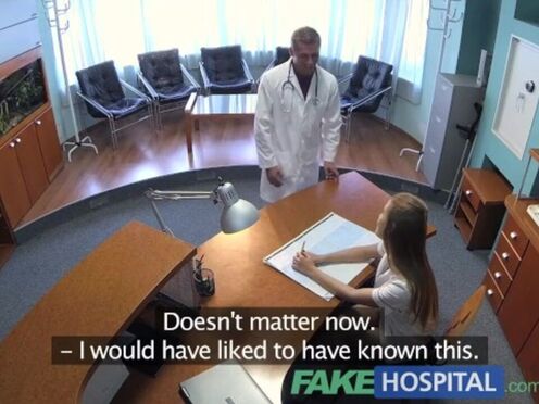 Doc & Nurse Indulge in Sexy Waiting Room Sex