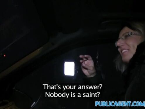 Car Creampie for Hitchhiking Girl