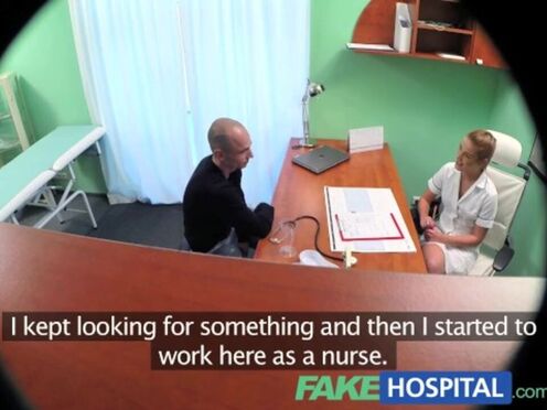 Nurse Seduces & Fucks Prof