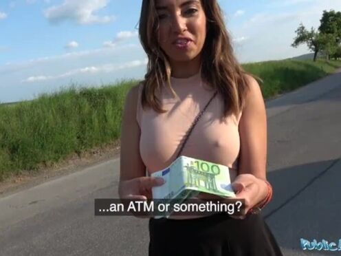 Roadside Blowjob & Fucking with Mexican Babe Frida Sante