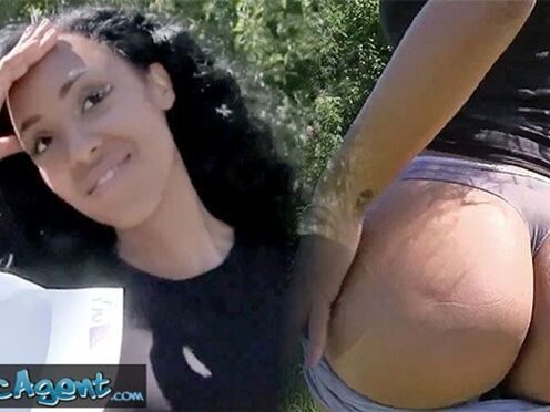 Sexy Ebony Babe with Big Ass Ravaged