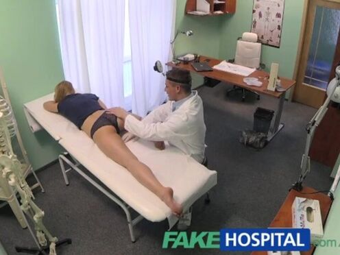 Innocent Blonde's Sensual Massage