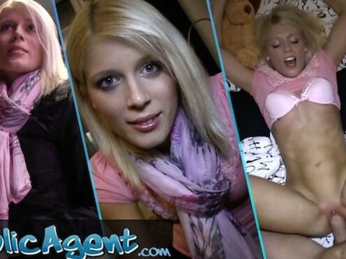 Innocent Blonde College Girl Obeys