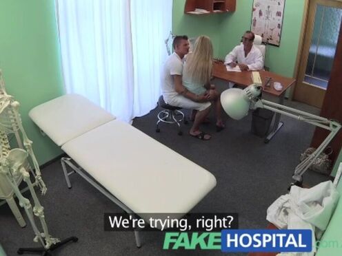 Steamy Consultation Turns into Threesome