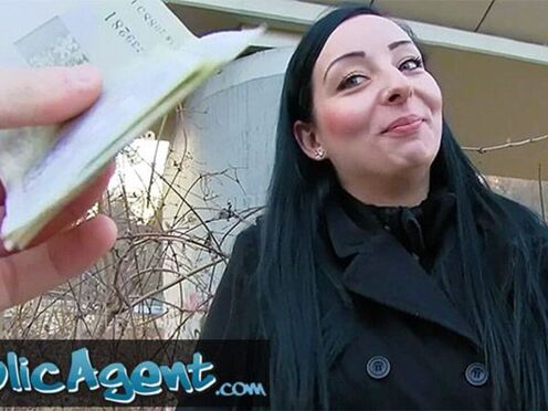 Rock Fan Ravished Outdoors by Agent's Hard Prick