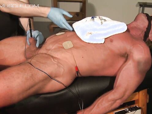 BoundMuscleJocks: Electric Shocks & Water Torment With Derek Pain & Dire Cal